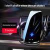 2024 Magic Q95 Автомобильный держатель для мобильного телефона с беспроводной зарядкой 15 Вт Индукционный открывающийся и закрывающийся держатель для автомобильной навигации Принадлежности для крепления автомобильных устройств