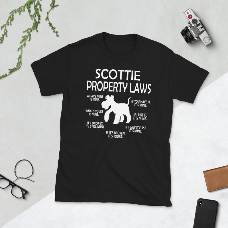 Scottie Lover Scottish Terrier Owner Mom T Shirt