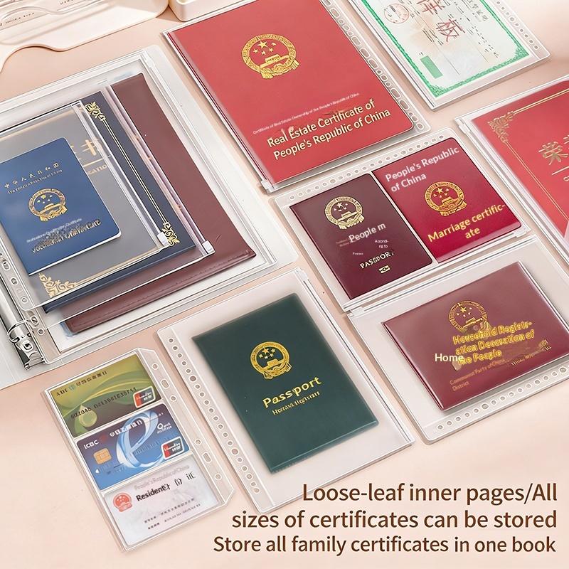 A4 Document Storage Bag Student Waterproof Zip File Bag Makeup Bag School Office Supplies Miscellaneous Storage Organizer