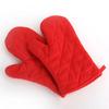 Non-slip  Insulated Heat Resistant Kitchen Tool 1Pcs  Microwave Oven Glove Mitten Baking Gloves Cotton