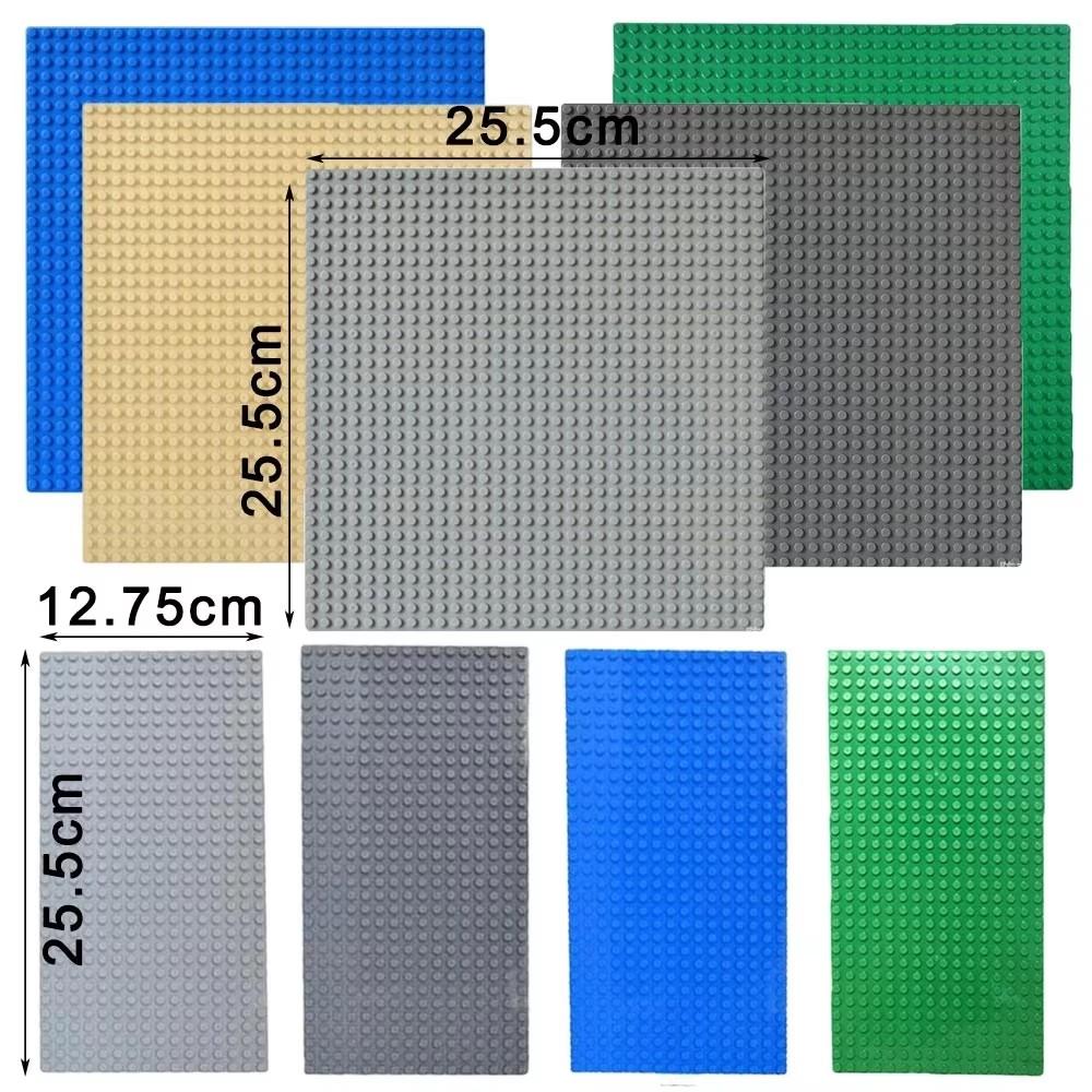 City Classic 32x32 32x16 16x16 Точек Базовая Пластина Дорожная Пластина Прямая Изогнутая Река Базовая Пластина Строительный Блок Фигурки Строительные Блоки