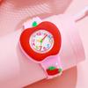Cute and Sweet Colorful Cartoon Watch Pink Silicone Tape Quartz Cartoon Anime Female Student Watch