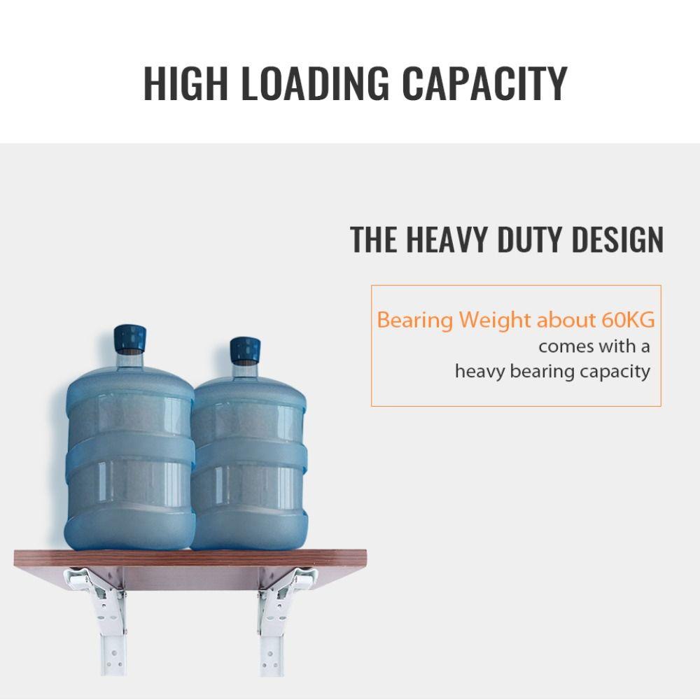 Сохраняющий тяжелый опорный стол, складной кронштейн для полки, треугольный угловой кронштейн, мебельная фурнитура