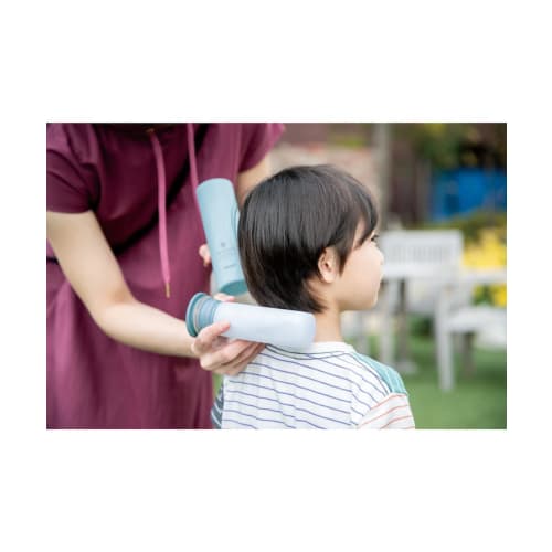 The-peacock Vacuum Flask Industry (The-peacock) Peacock Ice Pack, 0.15L, Slim and Compact, with Vacuum Insulation and a Cold-Keeping Holder, Blue, ABB