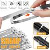 Stainless Steel Cable Ties Heavy Duty Self Locking Metal Zip Ties Fastening Rings Straps Binding Tie for Exhaust Machinery Fence