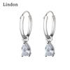 Lindon Copper Alloy Zircon Earrings Drop Earrings For Women Wedding Party Gifts