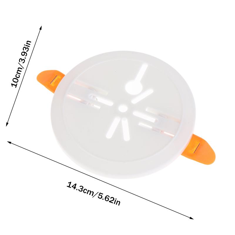 Snap-On Downlight Hole Camera Mount Bracket Space-Saving Tilt Hoisting Base Camera Hole Filler Bracket For Ezviz Tp-Link