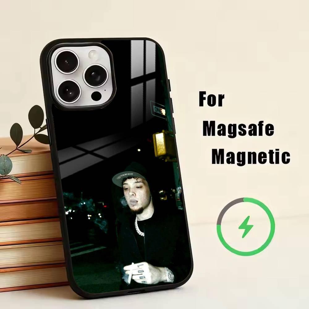 Rapper-Yan Block 111 444 Phone Case For iPhone17,16,15,14,13,12,11 Plus,Pro Magnetic For Magsafe Wireless Charging