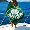 Beach Towel with SE Palmeiras logo Pattern - soft,absorbent,machine washable Lightweight&Modern,swimming,Travel Essentials