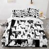 Комплект постельного белья Death Note Single Twin Full Queen King Size Bed Set Adult Kids Bedroom Duvet cover Sets 3D Print Anime Death Note A