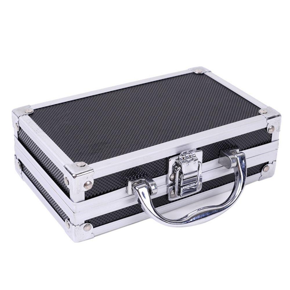 Impact Resistant Aluminum Zinc Zinc Alloy Tool Box Drop-Resistant Safety Briefcase Tool Organization