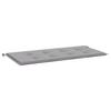 Garden Bench Cushion Gray 100x50x4 cm Oxford Fabric