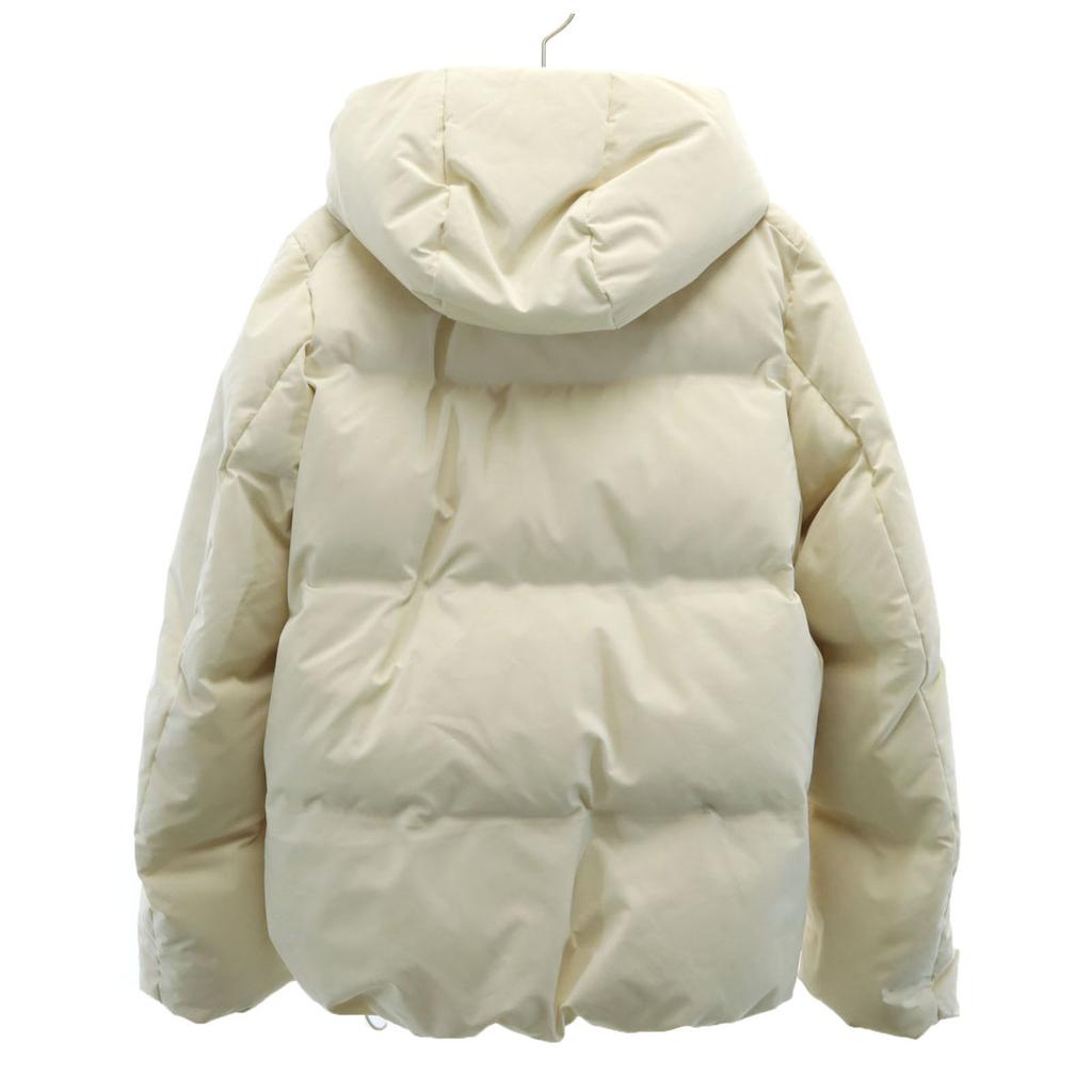 Uniqlo Бесшовная пуховая куртка M кремовая Женская Б/у