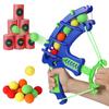 1pc  Popular Children's Arrow Target Elastic Sticky Ball Parent-child Interactive Throwing Shooting Arrow Shot Toy
