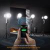 YONGNUO YNLUX200 Handheld LED Video Light 200W High Power Photography Light 5600K Color Temperature
