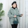 Winter Women Plus Size Hooded Fleece Coat High Quality Lamb Wool Jacket