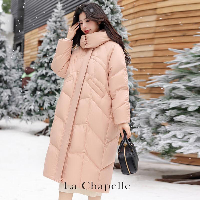 Женский длинный пуховик с капюшоном La Chapelle
