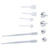 10pcs Metal Mini Funnel Set With Plastic Droppers For Easy Transfer Of Liquids Powders And Glitters In Small Bottles