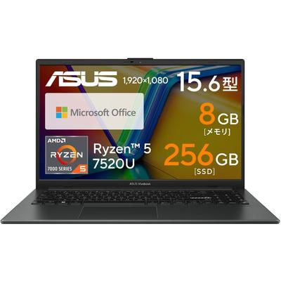 Vivobook Go 15 с FHD 256 ГБ 8 ГБ Office, SSD, ОЗУ, 15,6-дюймовый