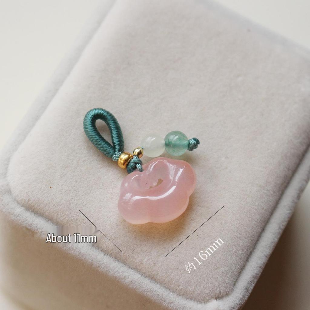 Хэтяньский нефрит агат личи Жуи браслет и кулон набор ювелирных изделий