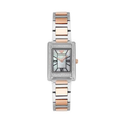 [Emporio Armani] Часы NA AR11626 Женские Серебристые и Розовое золото
