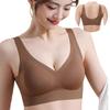 Vehmia Seamless Night Daytime and Nighttime Jelly Zero Soft 3D Size Bra, Use, Popular, Ultra-Soft Fabric, Wireless, Constriction, 24-Hour Support,