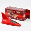 Universal Solar LED Light Car Shark Fin Antenna Roof Tail Modified Light Belt Antenna Driving Safety Warning Light Car Supplies