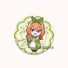 32/44/58MM  Anime Ichika Nino Miku Yotsuba Itsuki Badge Cartoon Round DIY Brooch for Clothing Backpack Coat Decorative Accessories