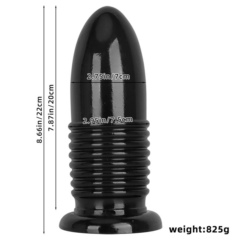 Women's Backyard Anal Plugs Big Bottle Extra Large Thick Chrysanthemum Developer Expander Erotic Appliances