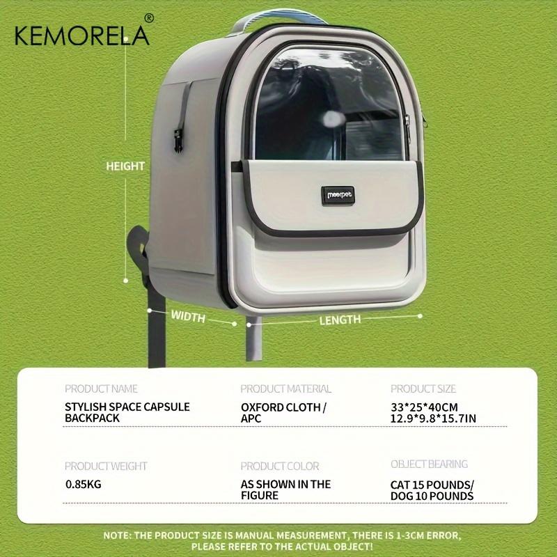 KEMORELA Рюкзак для питомцев для кошек и собак Большой Уличный Прозрачная Капсула Дышащая Сумка-переноска Товары для питомцев