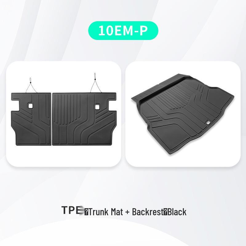 Водонепроницаемый коврик в багажник Lynk & Co 10EMP из ТПЭ - Специальный аксессуар для ковриков салона