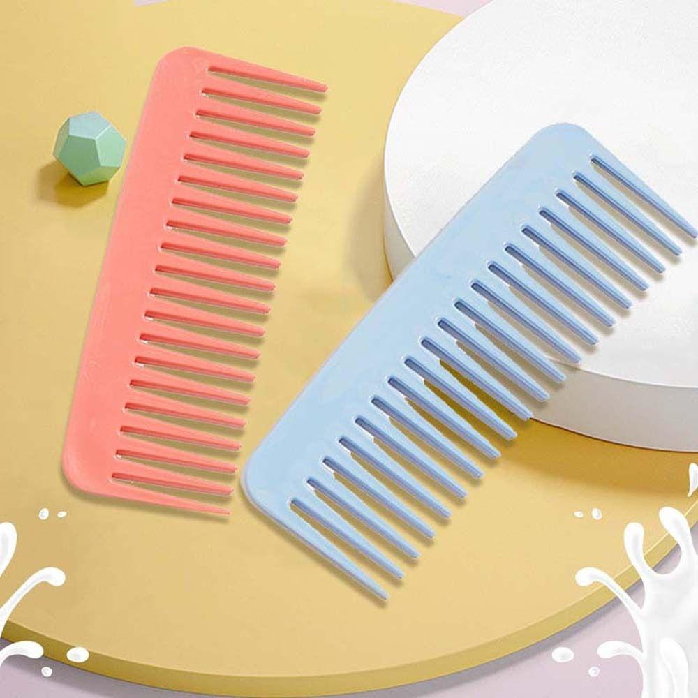Pro Salon Dyeing Hair Accessories Hairdressing Coarse Wide Tooth Hair Comb Hair Styling Tool Hair Brush Wide Tooth Comb