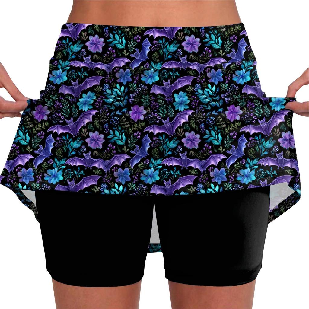 Эластичные брюки-кюлоты для йоги для женщин, спортивные шорты с принтом, легкие узкие бегуны с высокой талией