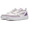 Li Ning Sycee V2 Нескользящая Амортизация Износостойкие Низкие Скейтбордические Кроссовки Женские Бело-Фиолетовые AGCU248-4