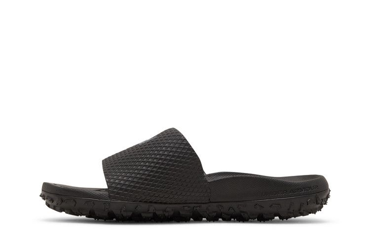 Men's Slides Under Armour Project Rock Slide 'Black Pitch Grey'