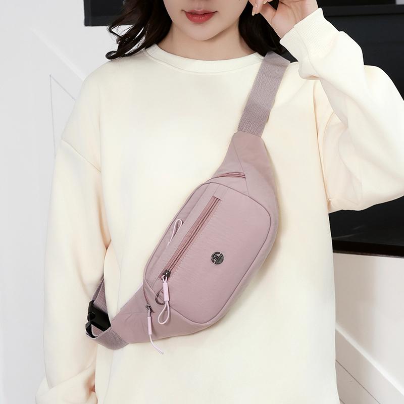 Женская сумка через плечо, водоотталкивающая нейлоновая тканевая сумка, многофункциональная сумка через плечо, спортивная сумка на пояс для активного отдыха