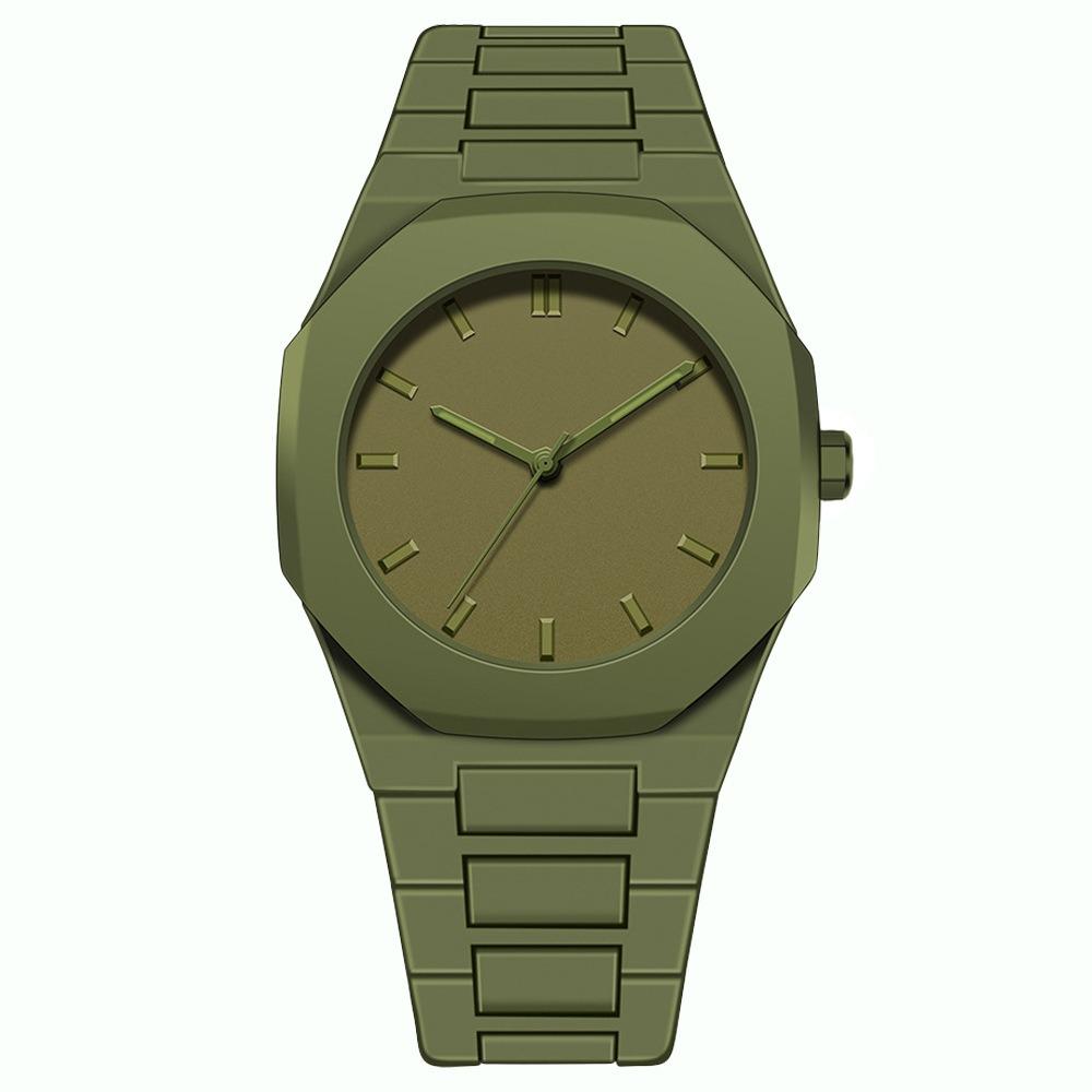 Lightweight Plastic Case Quartz Wristwatch Business Casual Watches  Simple Sports