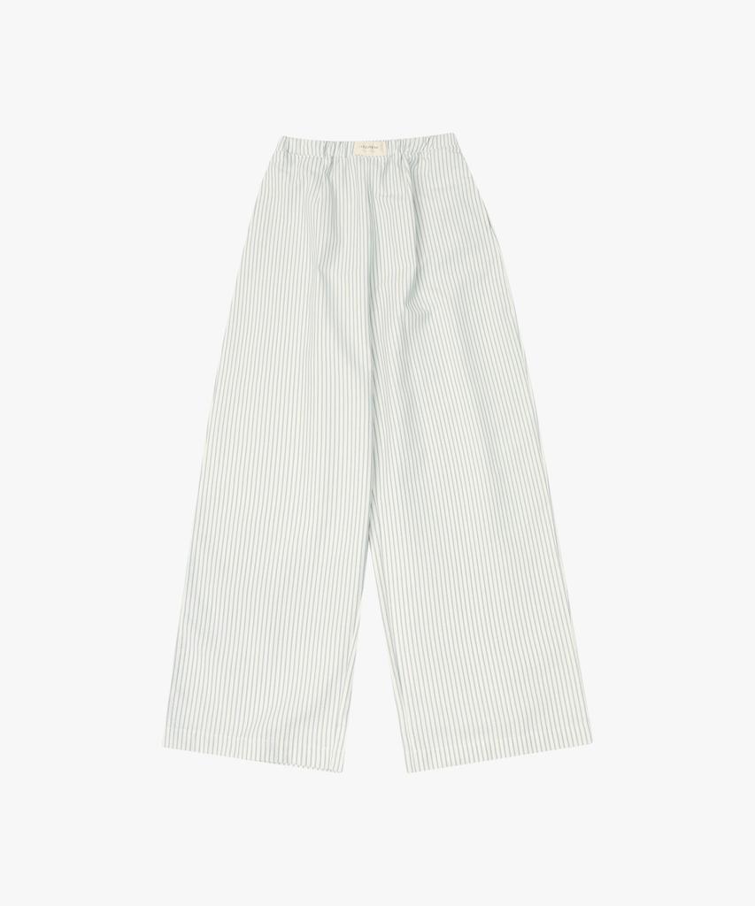 LOSSYROW Summer Stripe Long Pants Sky Blue