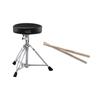 Accessory Package Drum Chair and Stick Set Black Roland/DAP-2X V-Drums