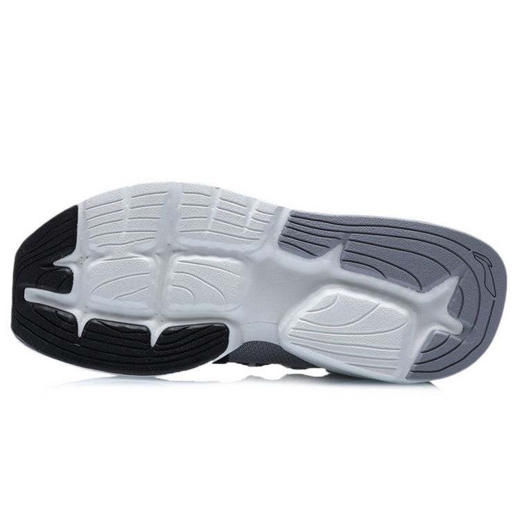 Li Ning Kung Fu Winterized Low Top Basketball Shoes Men Sneakers Gray Black AGBQ073-2