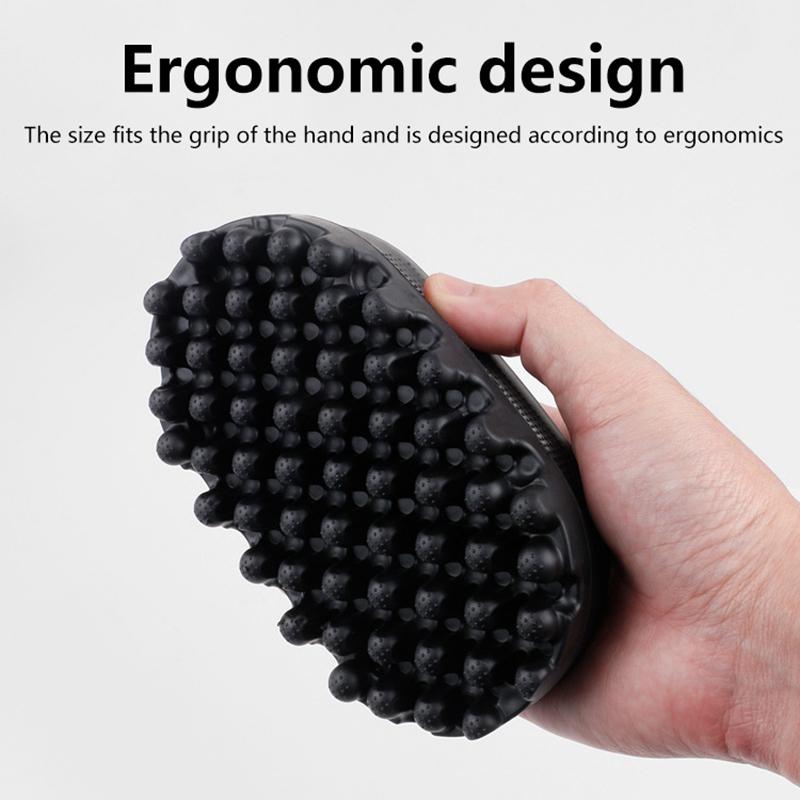 Портативная расческа для волос, моющаяся, прочная, вьющаяся, резиновая, щипцы для завивки, красивая, грязная, плетеная, вьющиеся волосы, мужской инструмент для чистки волос