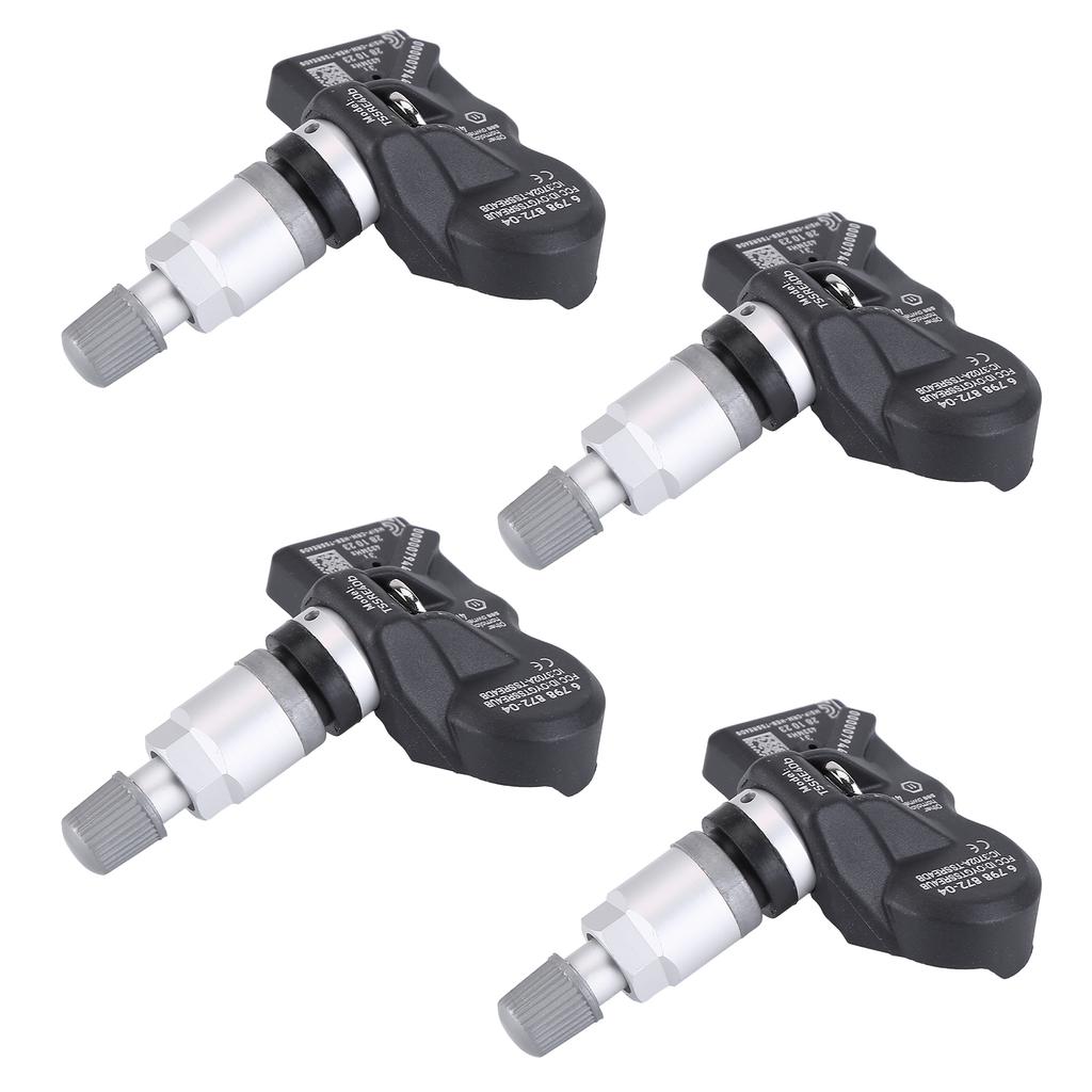4x Tyre Pressure Sensors 36106798872 TPMS Compatible for F06 F07 F10 F11 F12 F13 X1 X3 X4