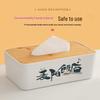 Plastic Advertising Tissue Box - 10 Pack