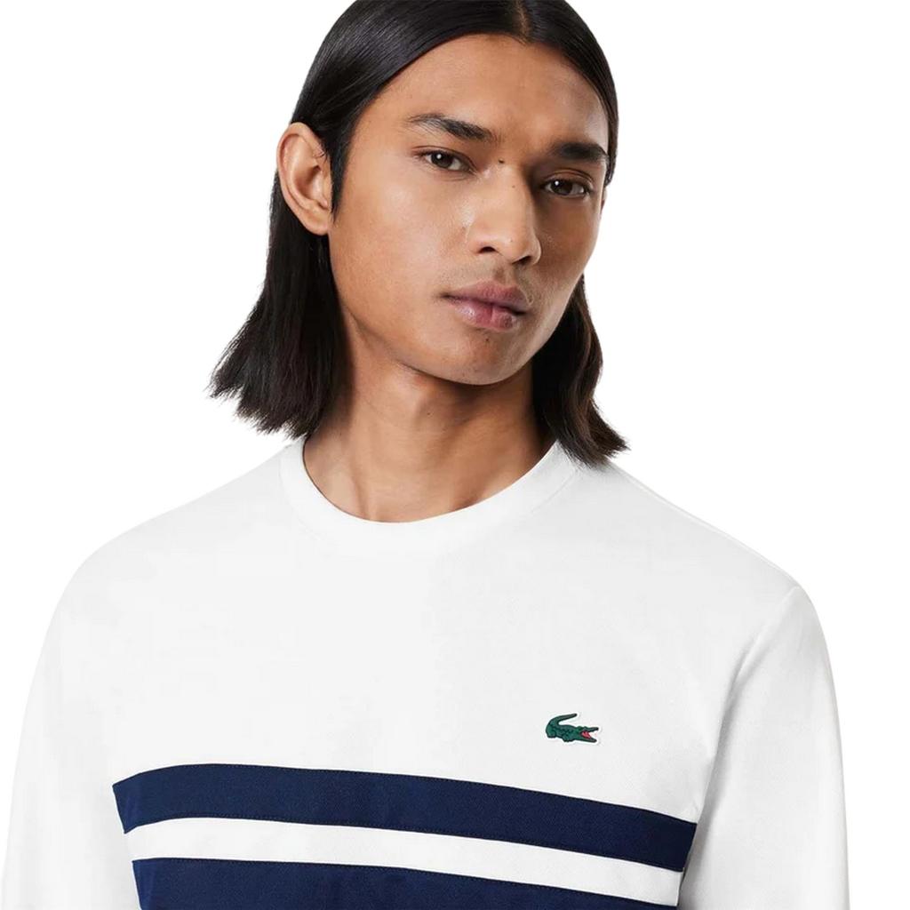 Lacoste Mens Colour Block Tennis Sweatshirt