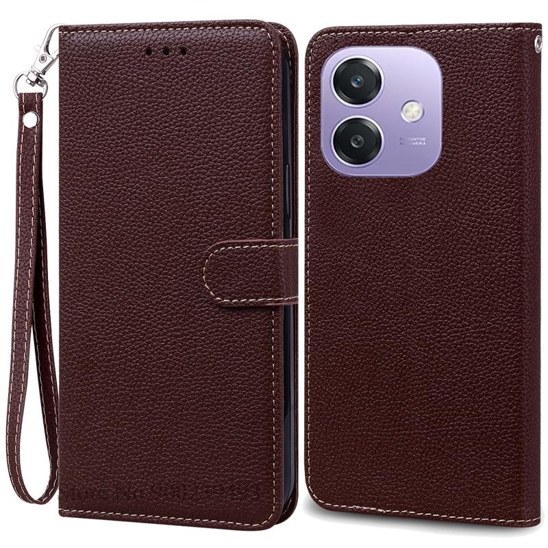 For OPPO A40 Case Flip Leather Wallet Covers For OPPO A40 Case Soft Silicone Book Cover For OPPO A 40 A40M Case Coque Fundas