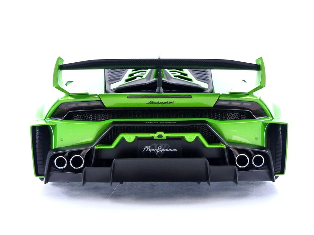AUTOart Liberty Walk Works Lamborghini Huracan GT Pearl Green Finished Product 1/18 LB-Silhouette