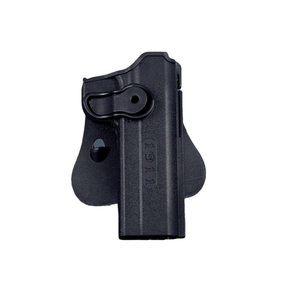 Тактический набор для быстрого извлечения 1911 с поясной кобурой, фонариком и резиновым тренировочным снаряжением