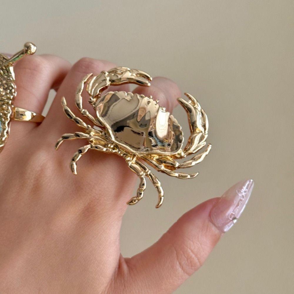 Jewelry Accessories Ocean Animal Ring Korean Style Bohemia Finger Ring Shell Snail Ring Friend