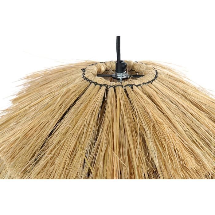 Потолочный светильник - Натуральный - Джут и Металл - 40 Вт - 45 x 45 x 55 см - Балийский стиль