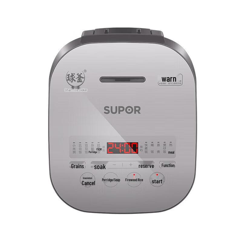 Мультиварка SUPOR SF40FC577, 4 л, умная сферическая кастрюля, штекер CN (адаптер в комплекте)
